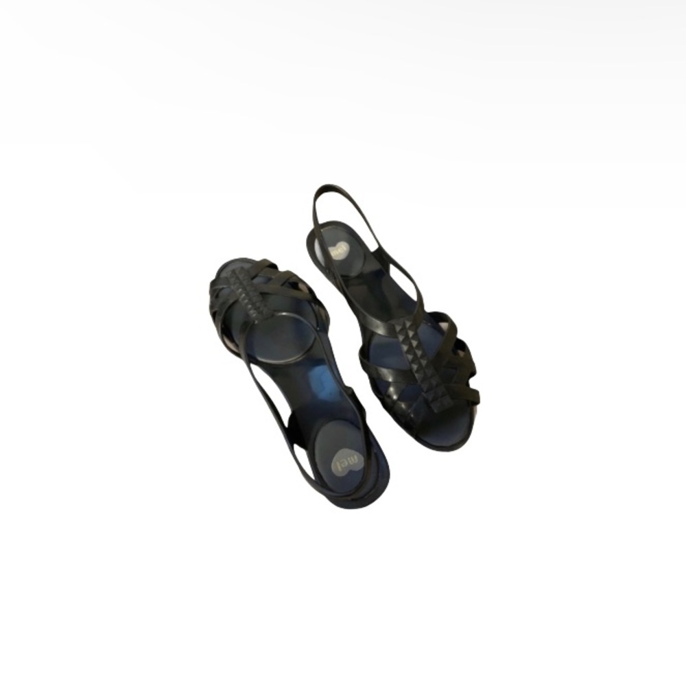Melissa “Marula” Studded Black Jelly Sandals - Women’s Size 7
